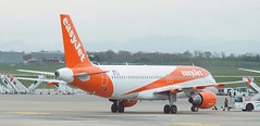 OE-IJE - Airbus A320-214 - easyJet LYS 290324 - Photo of Colombier-Saugnieu