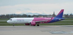 9H-WAW - Airbus A321-271NX - Wizz Air LYS 290324 - Photo of Frontonas