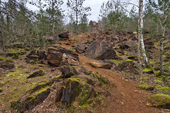 Lalléngerbierg Gaalgebierg RedRock MTB trail - Photo of Escherange