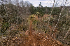 Lalléngerbierg Gaalgebierg RedRock MTB trail - Photo of Volmerange-les-Mines
