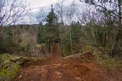Lalléngerbierg Gaalgebierg RedRock MTB trail - Photo of Escherange