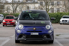 Abarth 595 Monster Energy Yamaha - Photo of Bouxières-aux-Dames