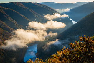Floating through New River Gorge NP