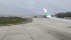 Tarmac with lots of Transavia aircraft at Paris Orly Airport, France - Photo of Longpont-sur-Orge