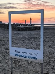 COUCHER DE SOLEIL - Photo of Deauville