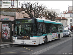 Man NL 223 – RATP (Régie Autonome des Transports Parisiens) / STIF (Syndicat des Transports d'Île-de-France) n°9116