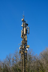 Antenne télécom @ Ermitage de Saint-Germain @ Talloires