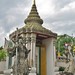 Chinese Guardian Figures beside a Gate, Wat Pho, Temple of the Reclining Buddha, Wat Phra Chetuphon, Bangkok, Thailand