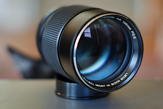 Side View of a great 135mm Lens