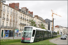 Alstom Citadis X05 – Semitan (Société d-Économie MIxte des Transports en commun de l-Agglomération Nantaise) / Naolib n°411 - Photo of Thouaré-sur-Loire
