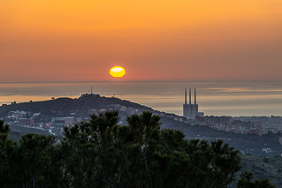 Sunrise in Barcelona...