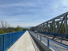 Border bridge - Photo of Chalampé