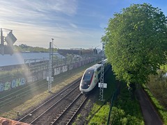 SNCF TGV Duplex arrives Dijon