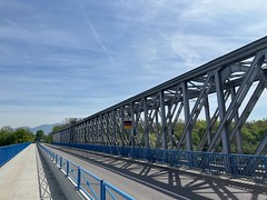 Border bridge - Photo of Chalampé