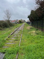 Track in the edge of Dunkerque - Photo of Coudekerque-Village