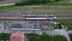 Gare de Lauterbourg, AGC and DB DMU in station - Photo of Niederlauterbach