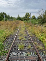 Tracks beyond Givet station