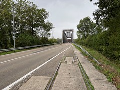 The border bridge - looking from WIntersdorf towards France - Photo of Rœschwoog