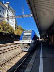 SNCF AGC in Le Locle - Photo of La Chenalotte