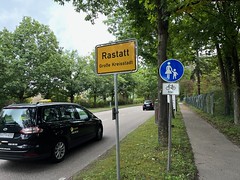 Rastatt edge of town sign - Photo of Schaffhouse-près-Seltz