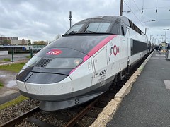TGV Réseau 4529 at Dunkerque, service to Paris Nord - Photo of Armbouts-Cappel