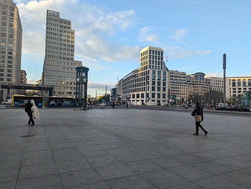 Walking around Potsdamer Platz