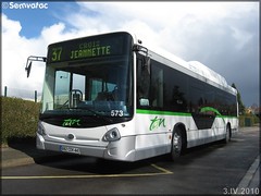 Heuliez Bus GX 327 GNV – Semitan (Société d-Économie MIxte des Transports en commun de l-Agglomération Nantaise) / TAN (Transports de l-Agglomération Nantaise) n°573 - Photo of Saint-Mars-de-Coutais