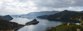 Lugu Lake panorama