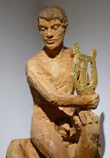 Stephan Balkenhol, Orpheus mit der Lyra - Orpheus with the lyre - Detail