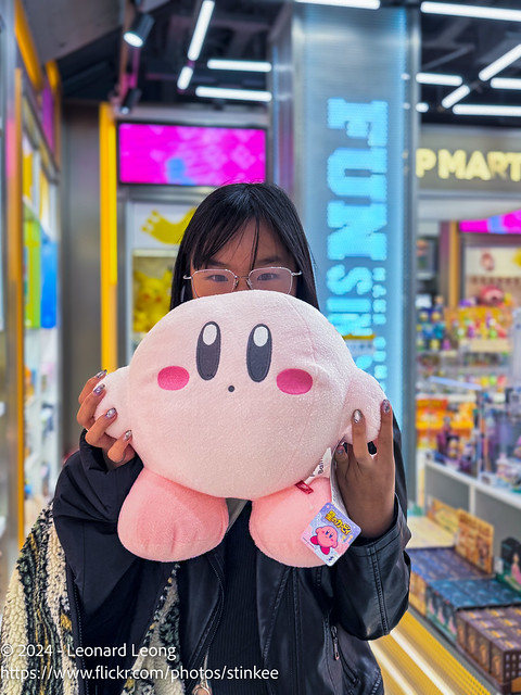 She loves Kirby