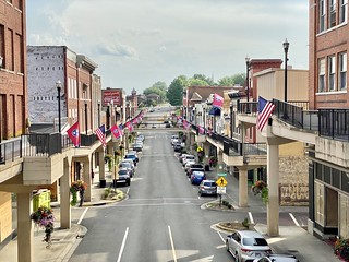 Main Street from SkyMart, Morristown, TN