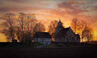 Småland - Die Kirche von Järeda