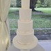 Four Tiered Iced Wedding Cake