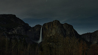 Yosemite Falls Night Panorama 042224