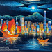 Awesome paintings of Hong Kong
