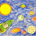 034 - Viaggio stellare_ Alla scoperta dell’Universo colorato di Francesco 8 anni