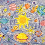 032 - Galassia di colori_ Un viaggio celestiale di Sofia 7 anni