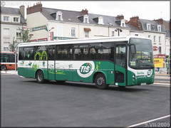 Irisbus Arès – STAO Le Mans (STAO PL, Société des Transports par Autocars de l’Ouest – Pays de la Loire) (Veolia Transport) / TIS (Transports Interurbains de la Sarthe) n°7076