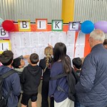 Larson Elementary - Bike to School Week