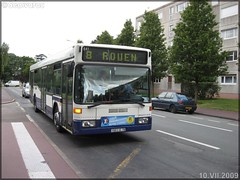 Mercedes-Benz O 405 N – TCAR (Transport en Commun de l'Agglomération Rouennaise) n°641