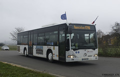 Mercedes-Benz Citaro C1 Ü n°162 de l'ASPRO (Île-de-France) préservé, ex-Transdev Cœur Essonne au rassemblement européen d'autocars anciens 2024 venant de partir du parc Cigoland en direction de Sélestat pour faire des visites de la ville, le 26/10/24