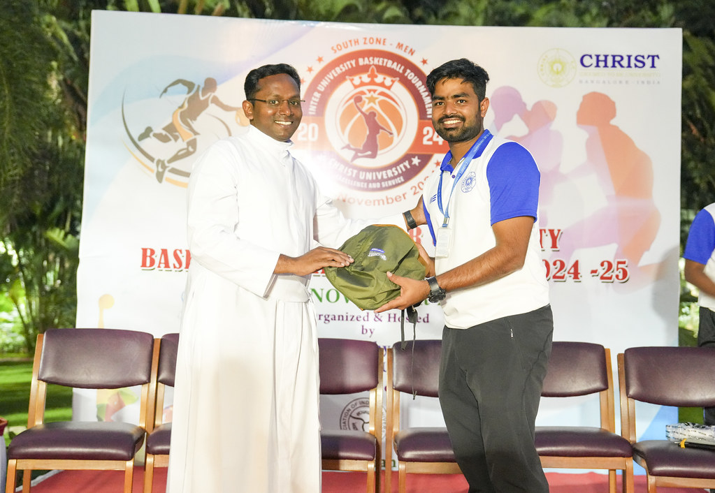Closing Ceremony of South Zone Basketball (Men) Tournament 2024