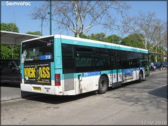 Man NL 223 – RATP (Régie Autonome des Transports Parisiens) / STIF (Syndicat des Transports d'Île-de-France) n°9157