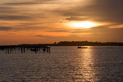 Etang de Thau, un soir