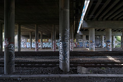 Lille dessous pont A1 rue de l'universite