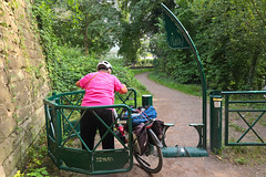 Another obstacle in the cyclist's way