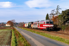 BB 67613 + BB 67558 + Y 7738 + 241P9 - 801800 Toulouse-Matabiau > Carmaux