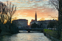 When the sky met the river in Strasbourg