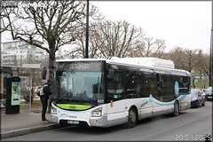 Iveco Bus Urbanway 12 CNG – Semitan (Société d'Économie MIxte des Transports en commun de l'Agglomération Nantaise) / Naolib n°022