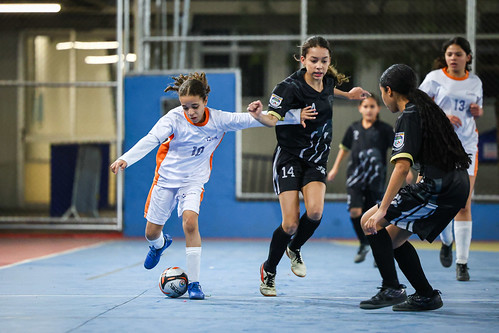 Campeonato Metropolitano Escolar 2025 de Futsal Feminino Sub-14. Jogo entre as equipes do Colégio Tiradentes da Polícia Militar - Unidade Argentino Madeira e do Colégio Santa Marcelina. 9 de julho. Local: Colégio Tiradentes da Polícia Militar - Unidade Argentino Madeira. Fotos (crédito): Tiago Ciccarini.